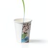 Dixie PerfecTouch 12 oz Paper Coffee Cups By GP PRO, Coffee Haze Design, 500 Count (25 Disposable Cups Per Sleeve, 20 Sleeves Per Case), 5342DX-6