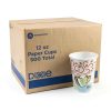 Dixie PerfecTouch 12 oz Paper Coffee Cups By GP PRO, Coffee Haze Design, 500 Count (25 Disposable Cups Per Sleeve, 20 Sleeves Per Case), 5342DX-0