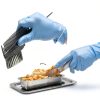 Schneider Nitrile Exam Gloves, Blue Disposable Gloves, Medical Grade, Food Grade, Latex Free-5