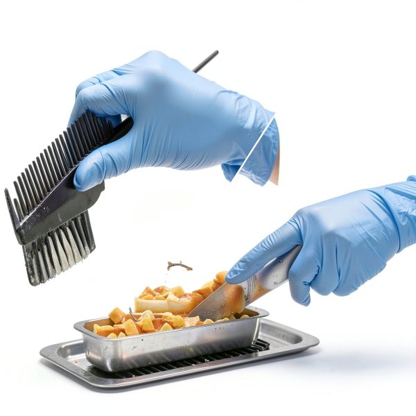 Schneider Nitrile Exam Gloves, Blue Disposable Gloves, Medical Grade, Food Grade, Latex Free-5