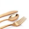 Gold Plastic Silverware Set (160 Bulk Pack) Disposable Cutlery Utensils, 80 Gold Forks, 40 Gold Knives, 40 Gold Spoons, Heavy Duty Flatware For Holidays, Parties, Dinners, Weddings, and Occasions-1