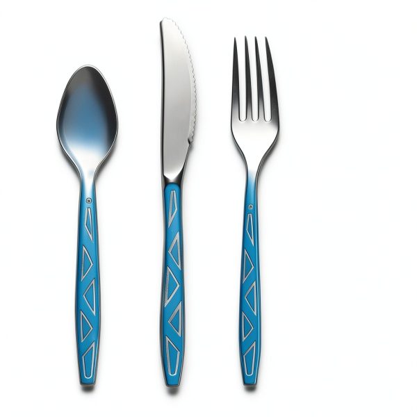 Amazon Basics Disposable Clear Cutlery Set 192 Count Combo Pack-2