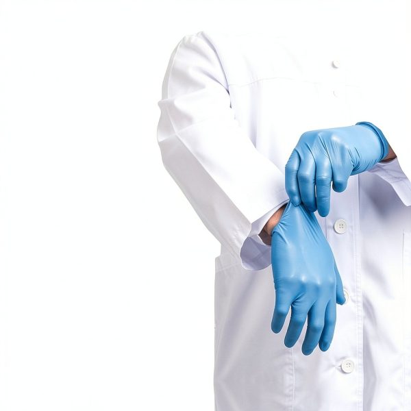 Schneider Nitrile Exam Gloves, Blue Disposable Gloves, Medical Grade, Food Grade, Latex Free-1